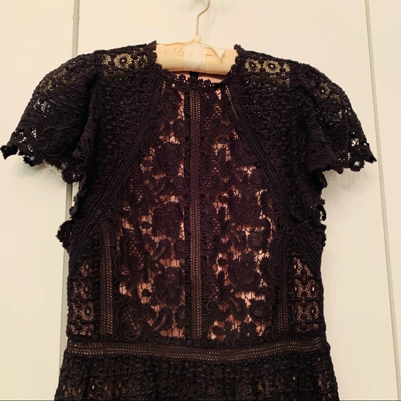 Rebecca Taylor Black Lace Dress - Picture 12 of 16